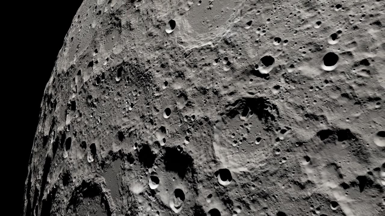 Apollo 13 Views of the Moon in 4K