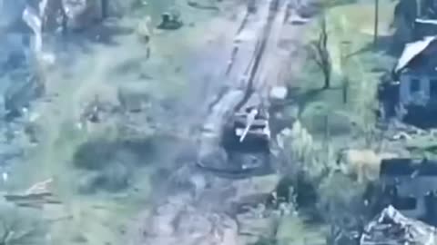 Lugansk region. Destruction of the Russian T-90M tank