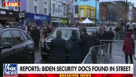 Biden security docs found in the street!