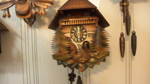 Musical 1 day cuckoo clock