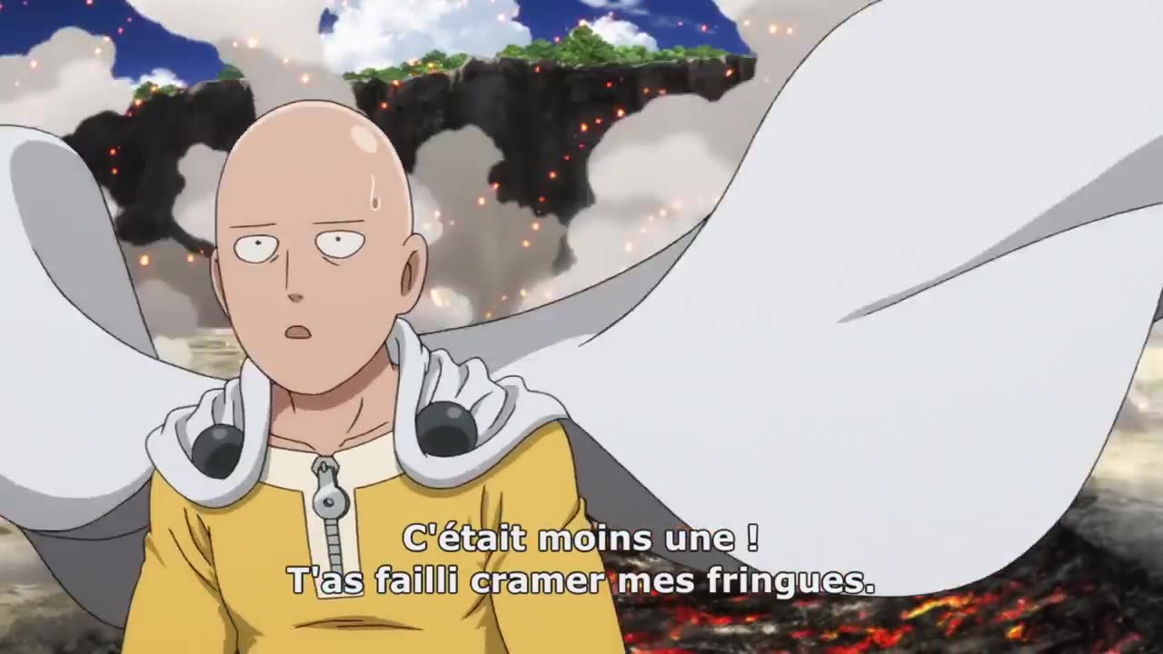 One Punch Man - Saitama VS Genos