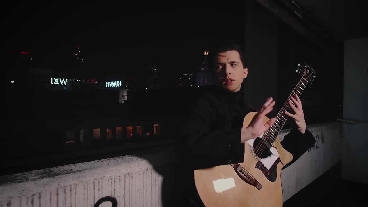 Marcin - Kashmir on One Guitar (Official Video)