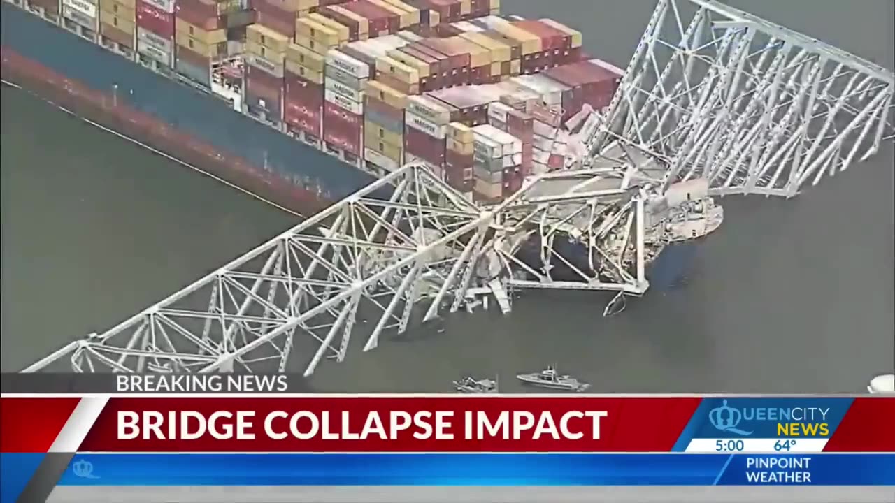 BALTIMORE BRIDGE DETONATION! THE NEXT STAGE OF SABOTAGE IS UNDERWAY IN AMERICA!