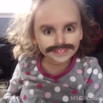 Hilarious Dad & Daughter Face App Video