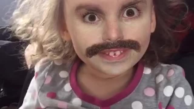 Hilarious Dad & Daughter Face App Video