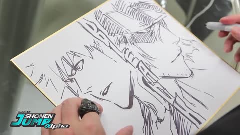 BLEACH Tite Kubo OFFICIAL Creator Sketch Video by SHONEN JUMP Alpha