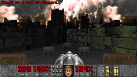 Doom II (1994) - Hell on Earth - The Courtyard (level 18)
