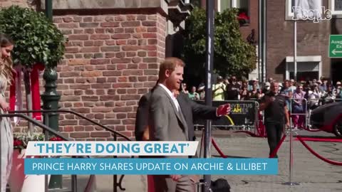 Prince Harry Shares Update on Archie and Lilibet During Emotional Video Call PEOPLE