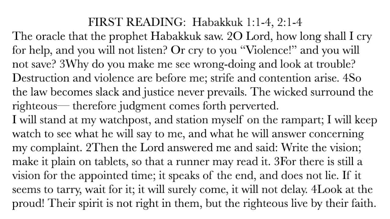 Pentecost 17 2022 Worship Service--October 2nd.