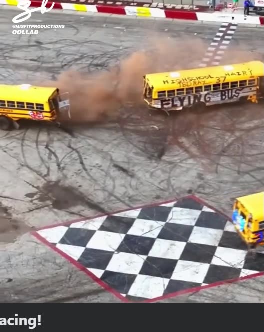 Not your average school bus ride! 🚌