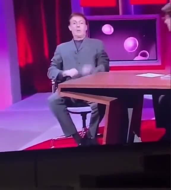 Faul McCartney Flashing Pyramid Sign