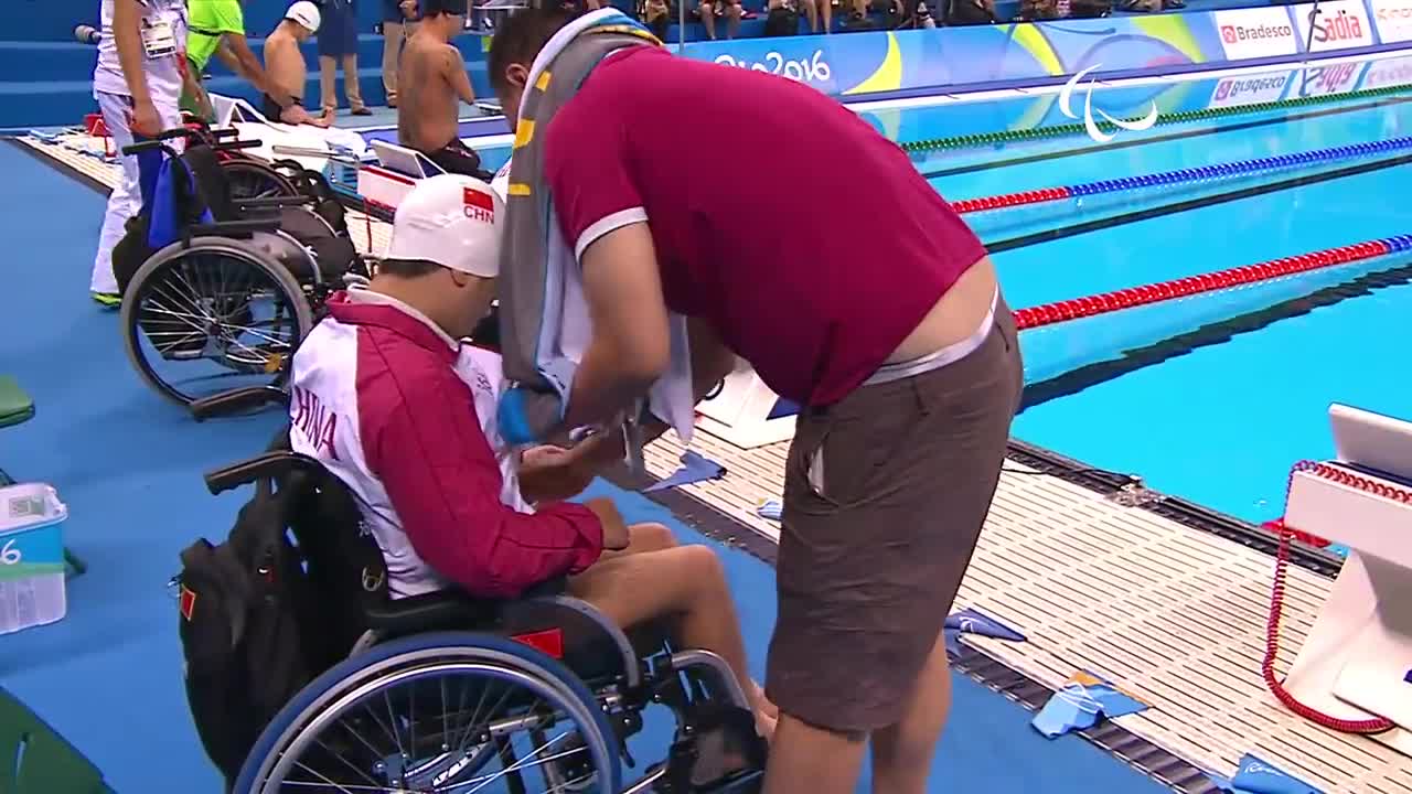 Swimming | Men's 50m Breaststroke SB2 final | Rio 2016 Paralympic Games