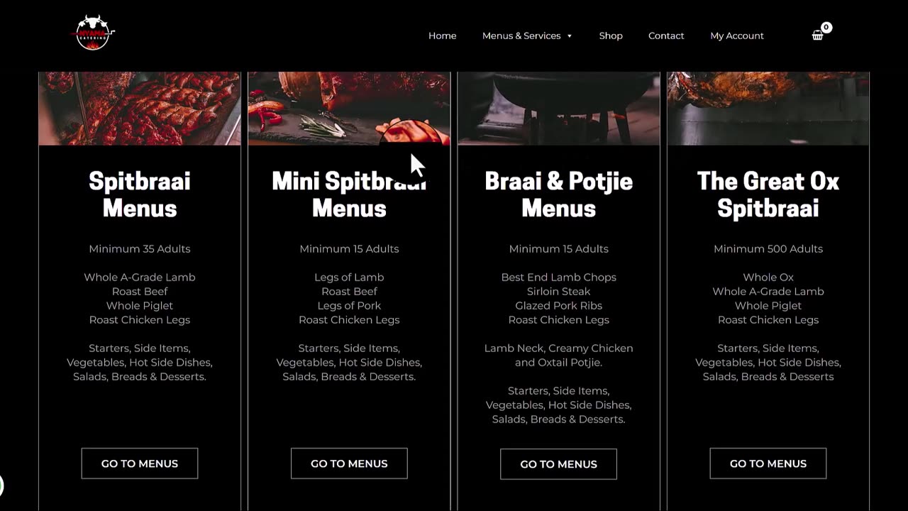 Nyama Catering has a new website