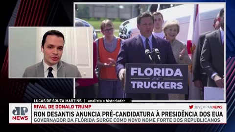 Ron DeSantis anuncia pré-candidatura à Presidência dos Estados Unidos