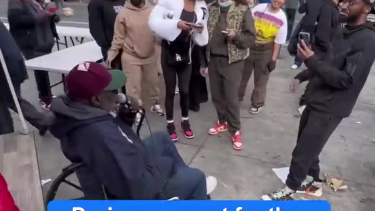 awesome singing in wheel chair.