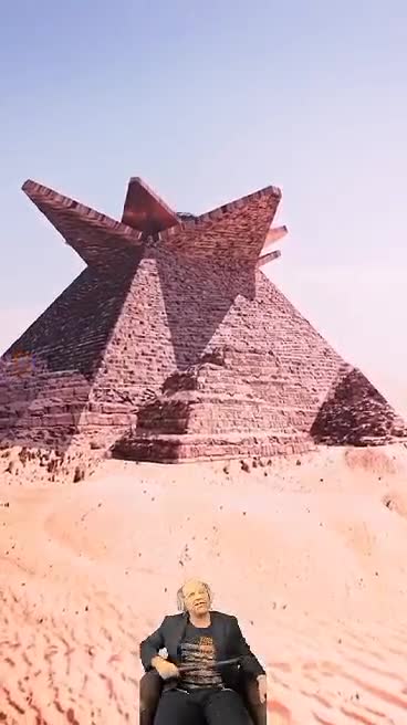 FLYING DISC ENTERING THE EGYPT PYRAMID WATCH THE VIDEO AND SHARE