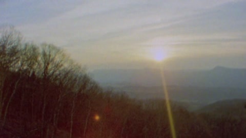 My Violainé Morning - Colours of Condensed Vapour in the Sky