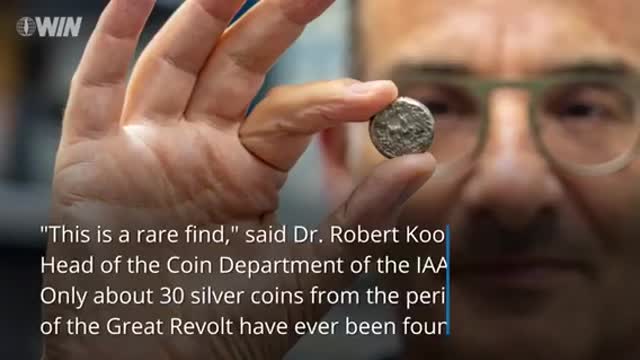 MAJOR BIBLICAL DISCOVERY IN JERUSALEM: 2,000-YEAR-OLD COIN SHEKEL MADE OF PURE SILVER FROM THE 2nd TEMPLE PERIOD.🕎🤴🏽Jeremiah 31;35-37