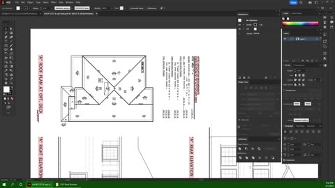 2. Adobe Export Roof Layout