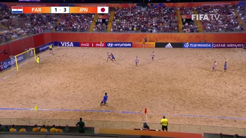 Paraguay v Japan FIFA Beach Soccer World Cup 2019 Match Highlights