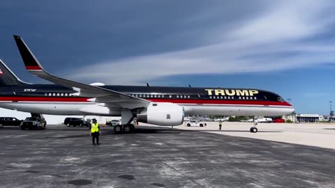 Dan Scavino Trump Force 1