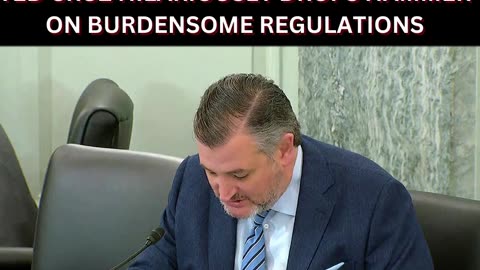 TED CRUZ: “I’M JUST ARGUING FOR THEM NOT TO BE APPLIED IN A DUMBASS WAY!”