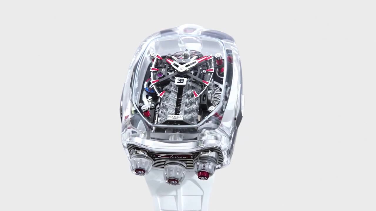 The Jacob & Co. Bugatti Chiron Sapphire Crystal