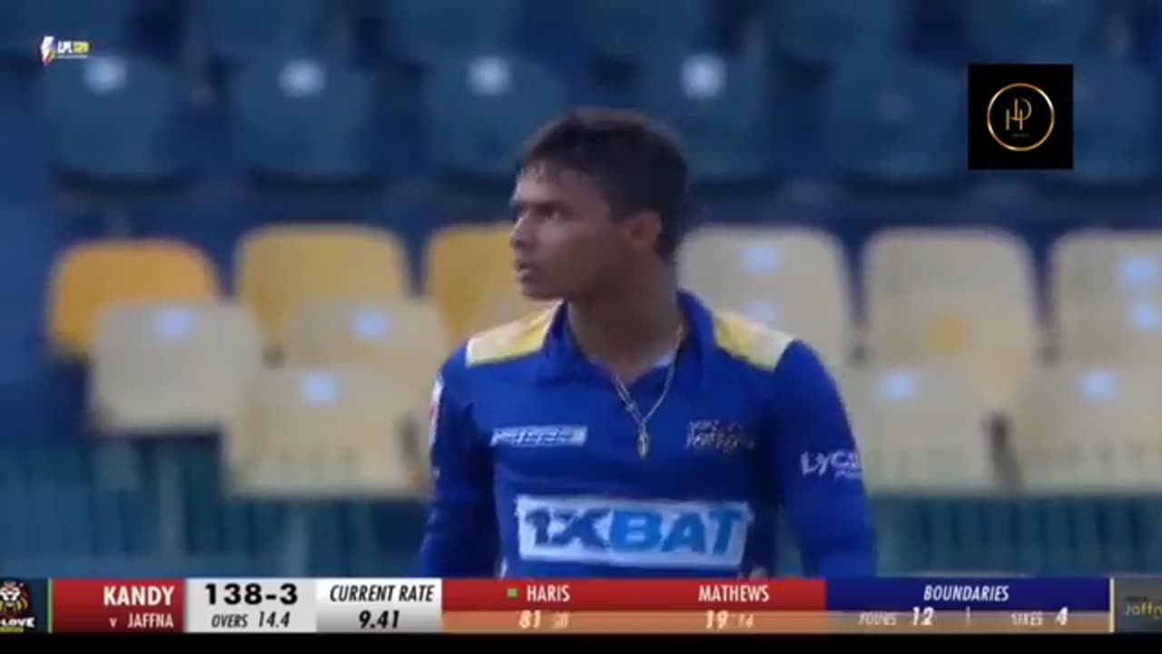 MUHAMMAD HARIS TODAY BATTING IN LPL | B LOVE KANDY vs JAFFNA KINGS HIGSHLIGHT | HARIS BATTING