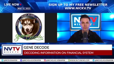 Gene Decode Huge Report ,Discussing Information For Financial System with Nicholas Veniamin.