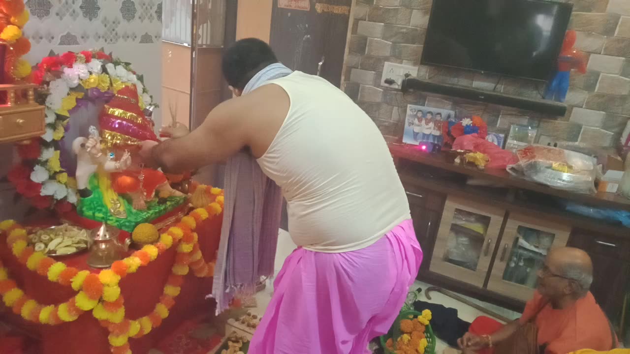 Ganpati pooja