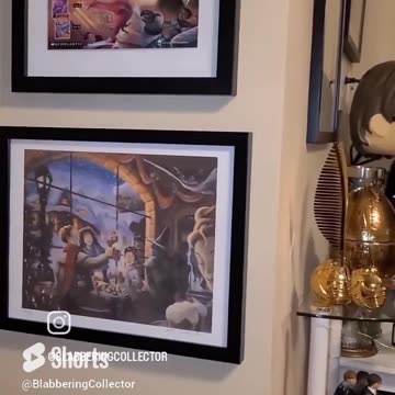 Framing My New Mary GrandPre Print #harrypotter #shorts #harrypottercollection