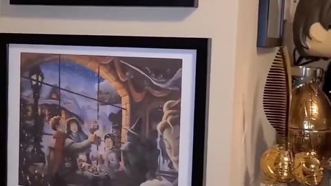 Framing My New Mary GrandPre Print #harrypotter #shorts #harrypottercollection