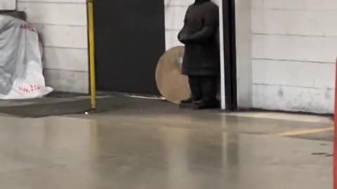 It showed up here by an American truck driver