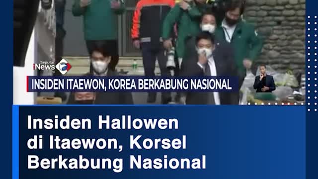 Insiden Hallowendi Itaewon, KorselBerkabung Nasional