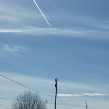 Chemtrails all over today