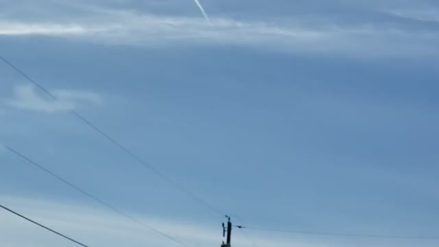Chemtrails all over today