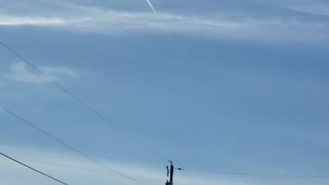 Chemtrails all over today