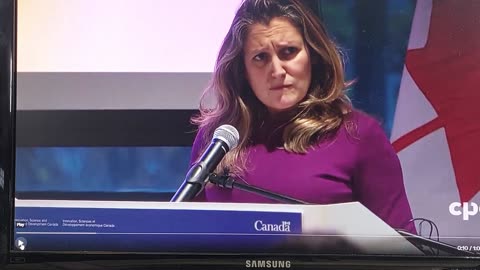 Angry Canadian - Freeland finaly answers some tough questions !