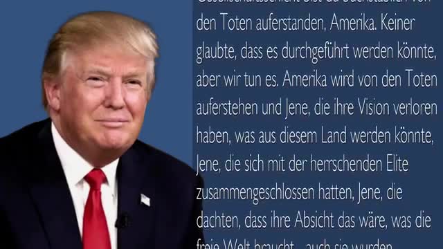 Donald Trump, die Wahrheit... Das sagt der Herr ❤️ Zusammenfassung der Botschaften von Jesus