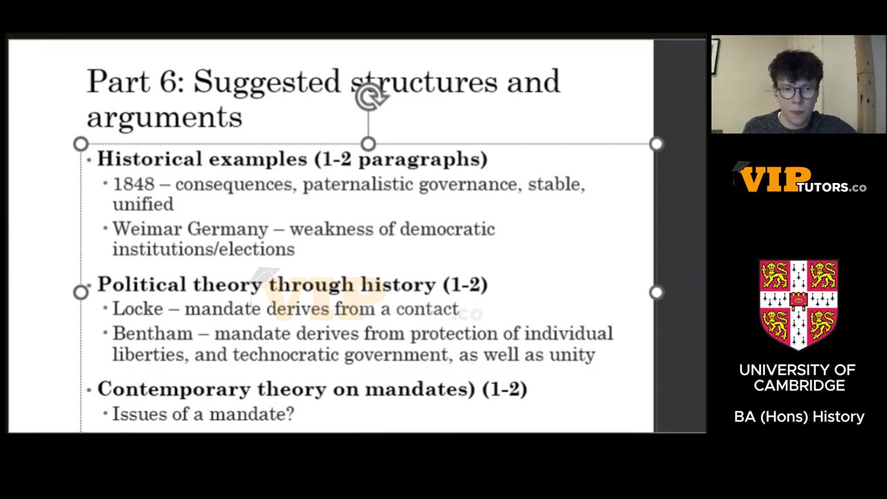 John Locke Junior Prize Question 1 - Video 6 (Part 4 of 5)