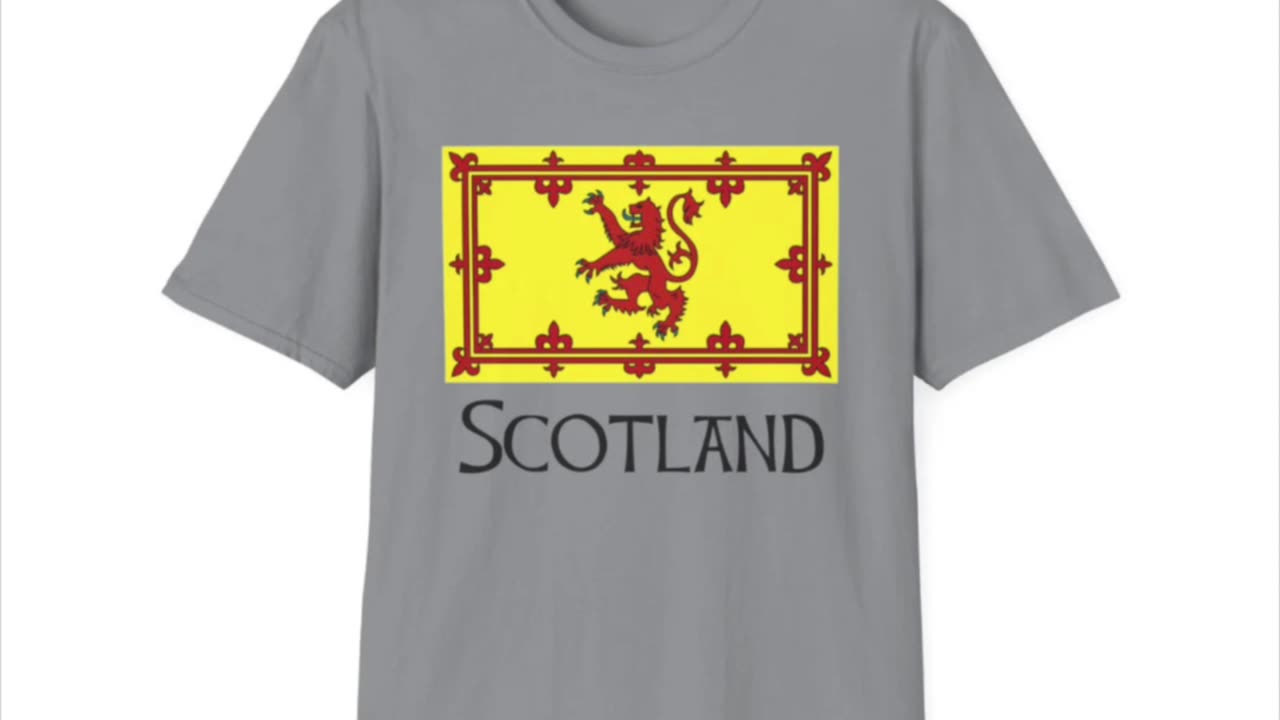 Scotland T-Shirts are here for St. Andrew's Day!