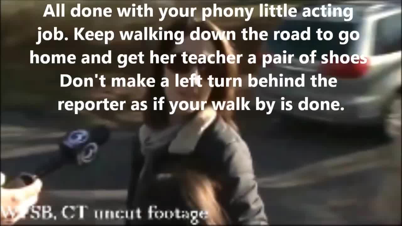 SANDY HOOK PHONY WALK AWAY