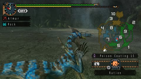 Monster Hunter Freedom Unite - Hunt Down the Velocidrome Quest Walkthrough