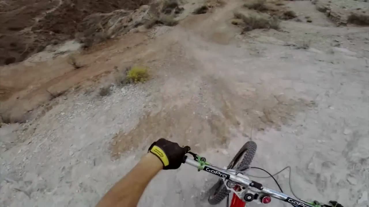 Backclip over 72ft canyon