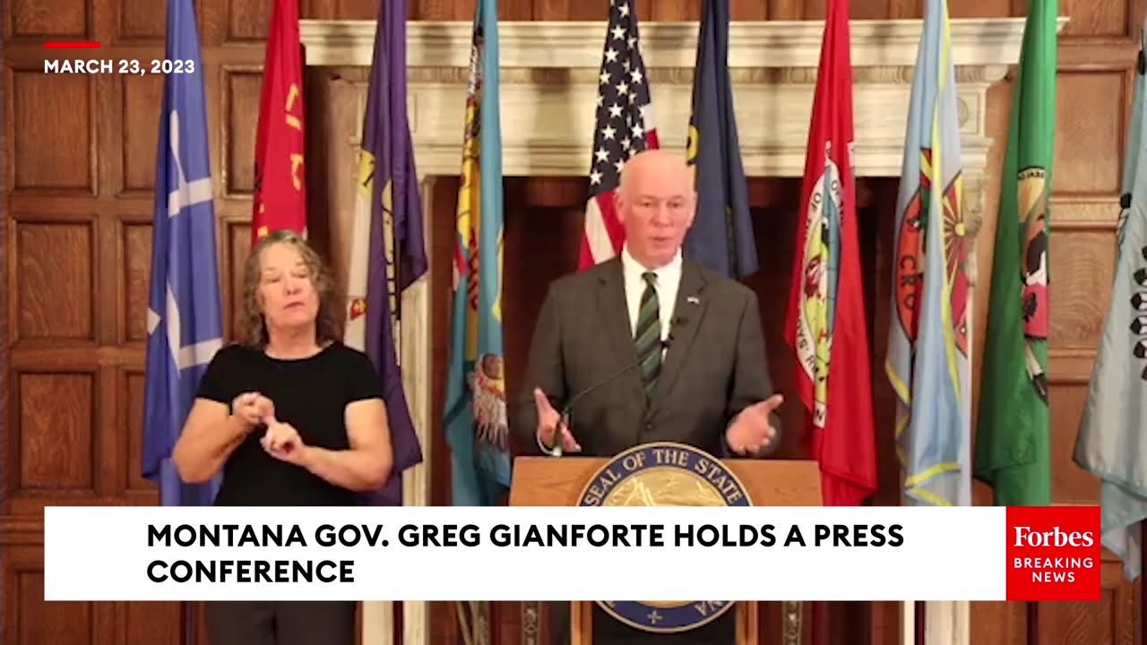 Gov. Greg Gianforte Celebrates Montana Agriculture Week During Press Conference