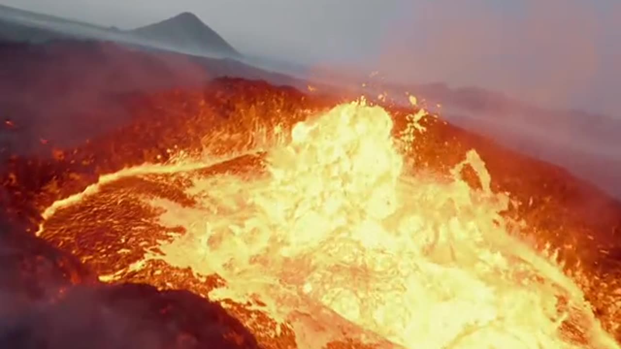 Natural sounds from the Volcano