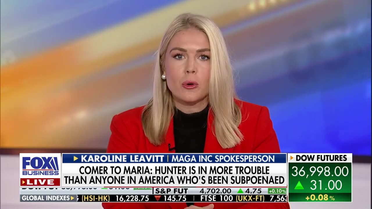 Hunter indictment proves impeachment case 'even more,' says MAGA Inc. spox