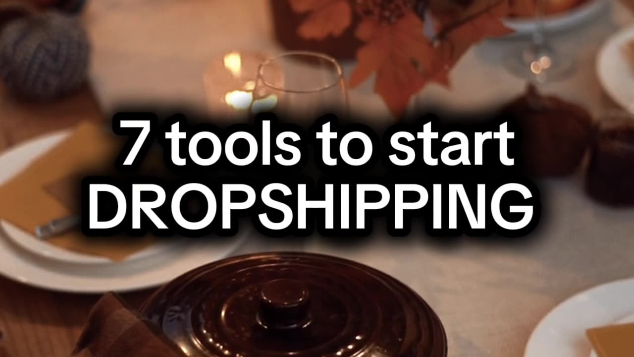 7 Tools to start dropshipping #ecommerce #ecom #products #tips