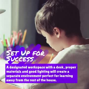 Video- 3 Tips for Creating a Perfect Learning Space at Home