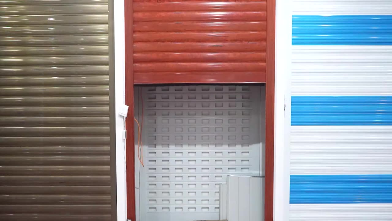 Instime Customized Luxury Toughened High Speed Spiral Door New Garage Door With High Insulation